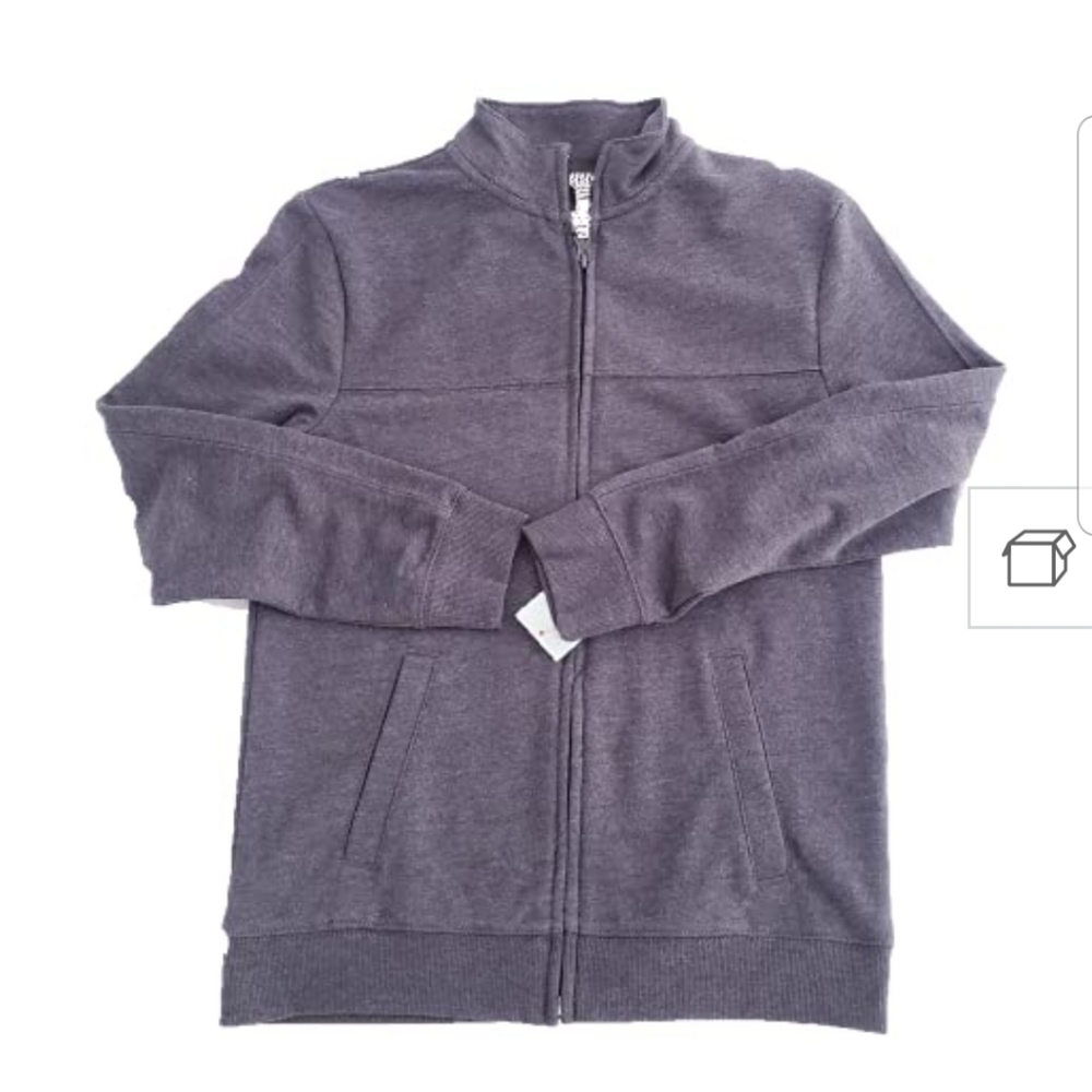 Boys Full Zip Sweatshirt Cat & Jack Gray  M 8-10